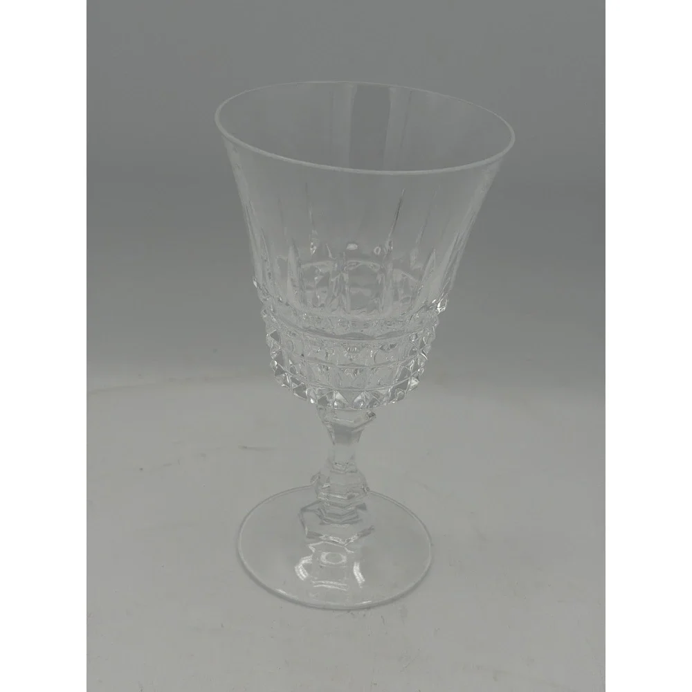 Vintage Cristal D'Arques Tuileries 15.5cl Crystal Wine Glasses Set of 6 Box
